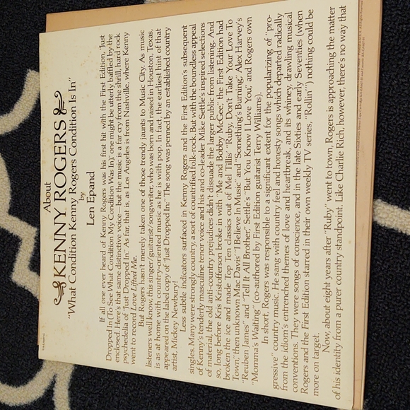 United Artists - Kenny Rogers - Love Lifted Me - Vinyl Record Album - Picture 7 of 13